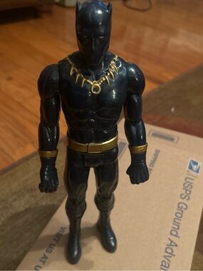 Hasbro Black and Gold Black Panther Action Figure